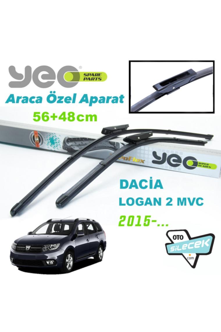 Yeo  Dacia Logan 2 Mcv Ön & Arka Silecek Takımı 2015-...