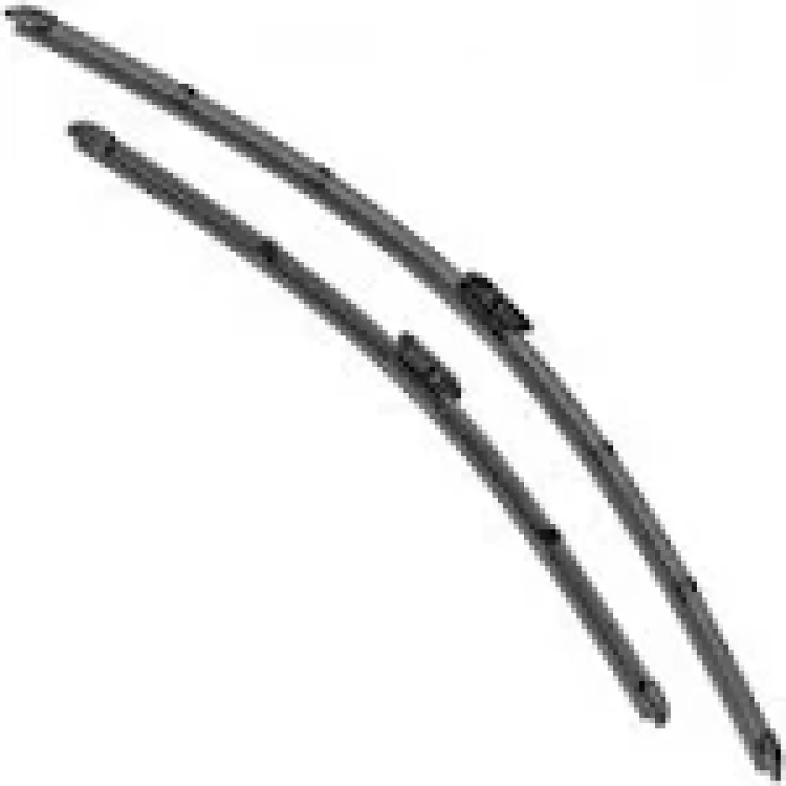 R.B.W. 90110 Renault Clio 5 2020+ 28"+12" / 700mm+300mm Muz Silecek Seti