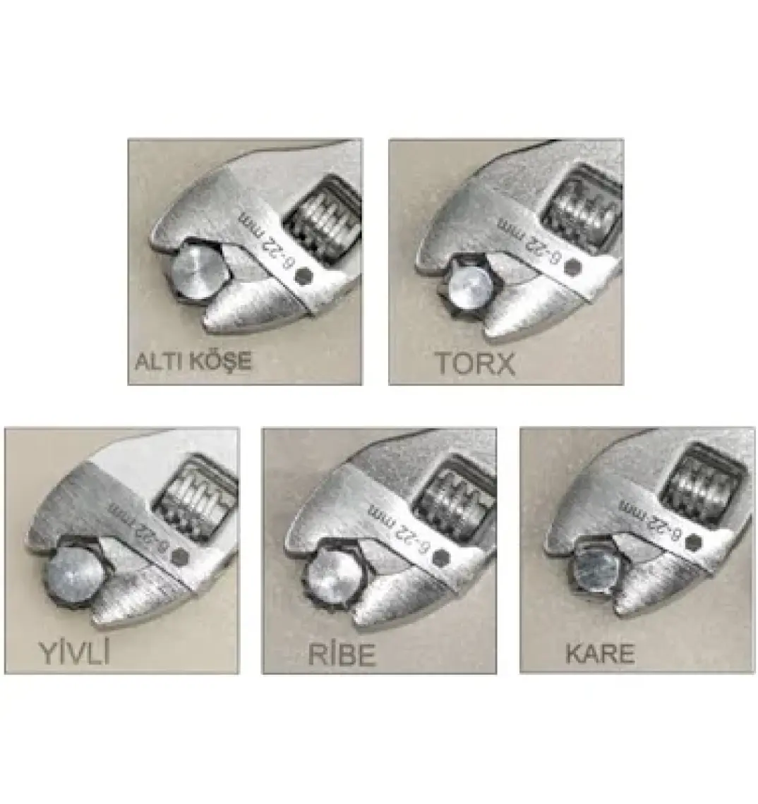 İzeltaş Ayarlı Montaj Anahtarı 200 Mm