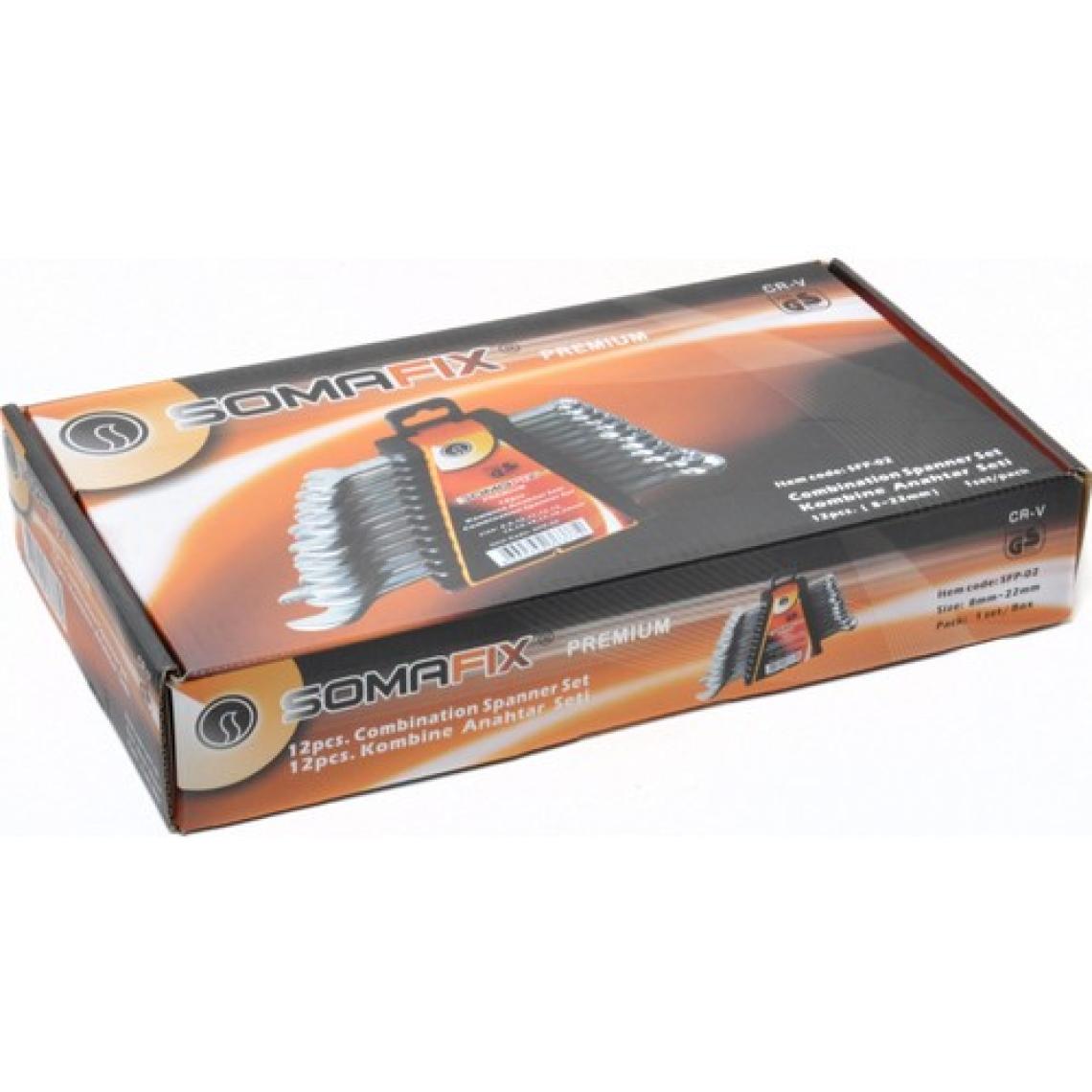 Somafix Kombine Anahtar Seti 12 Pcs