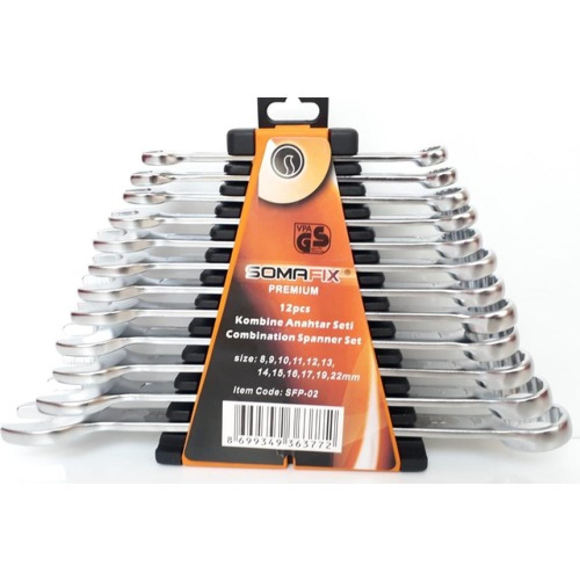 Somafix Kombine Anahtar Seti 12 Pcs