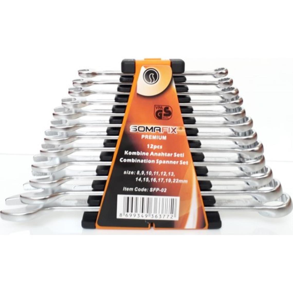 Somafix Kombine Anahtar Seti 12 Pcs