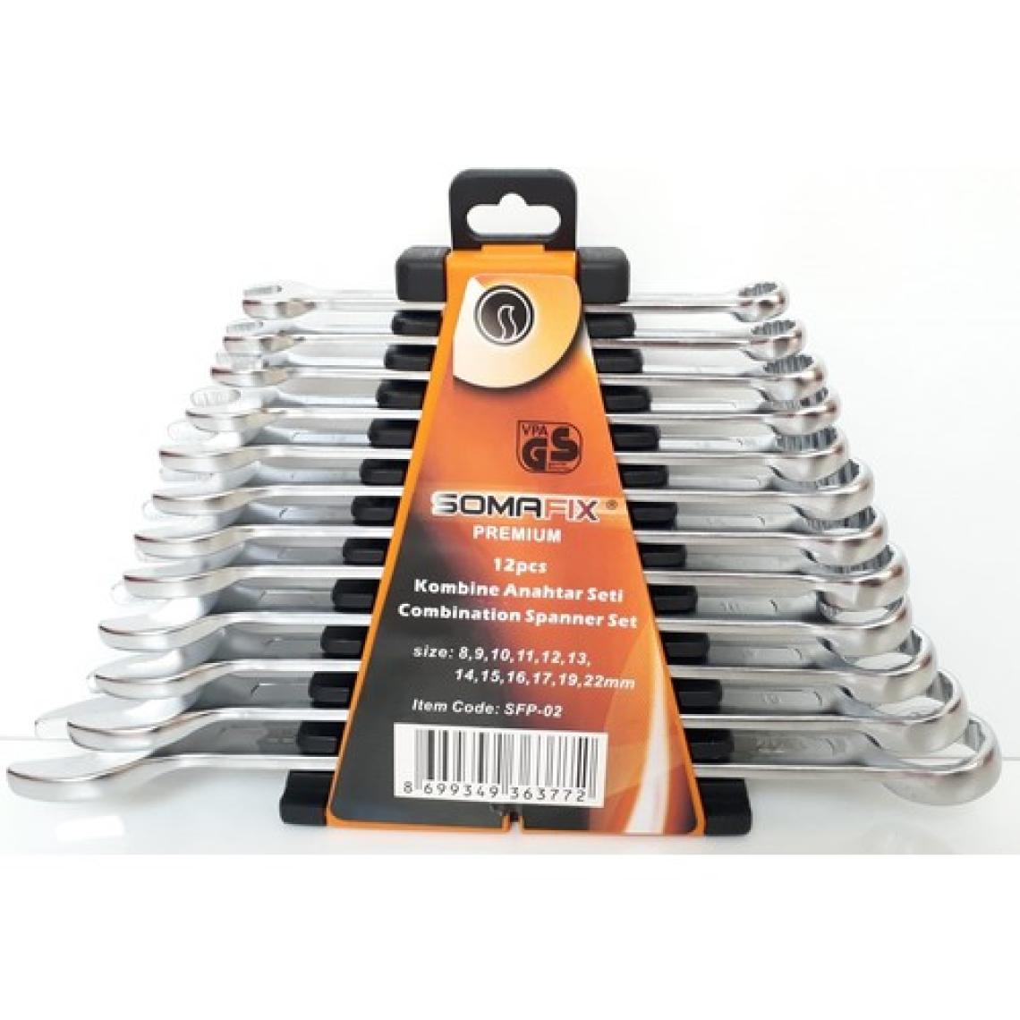 Somafix Kombine Anahtar Seti 12 Pcs