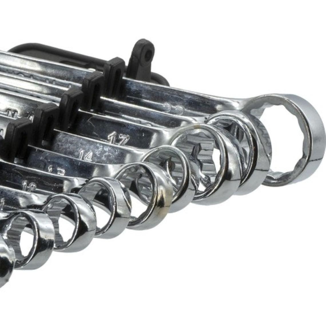 Genius 12 Parça Kombine Anahtar Takımı 12 Li Düz-Yıldız 6X22 mm