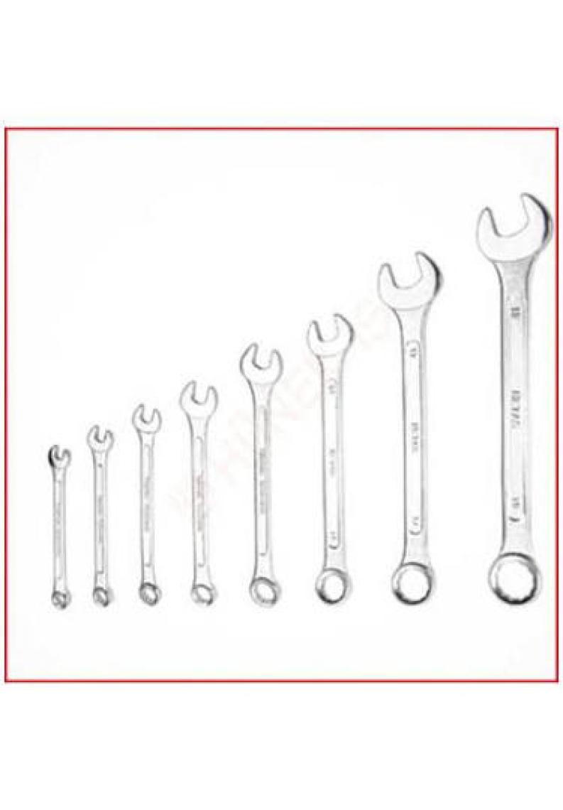 Gk Tools Kombine Düz Yıldız Anahtar Takımı 8x19 mm