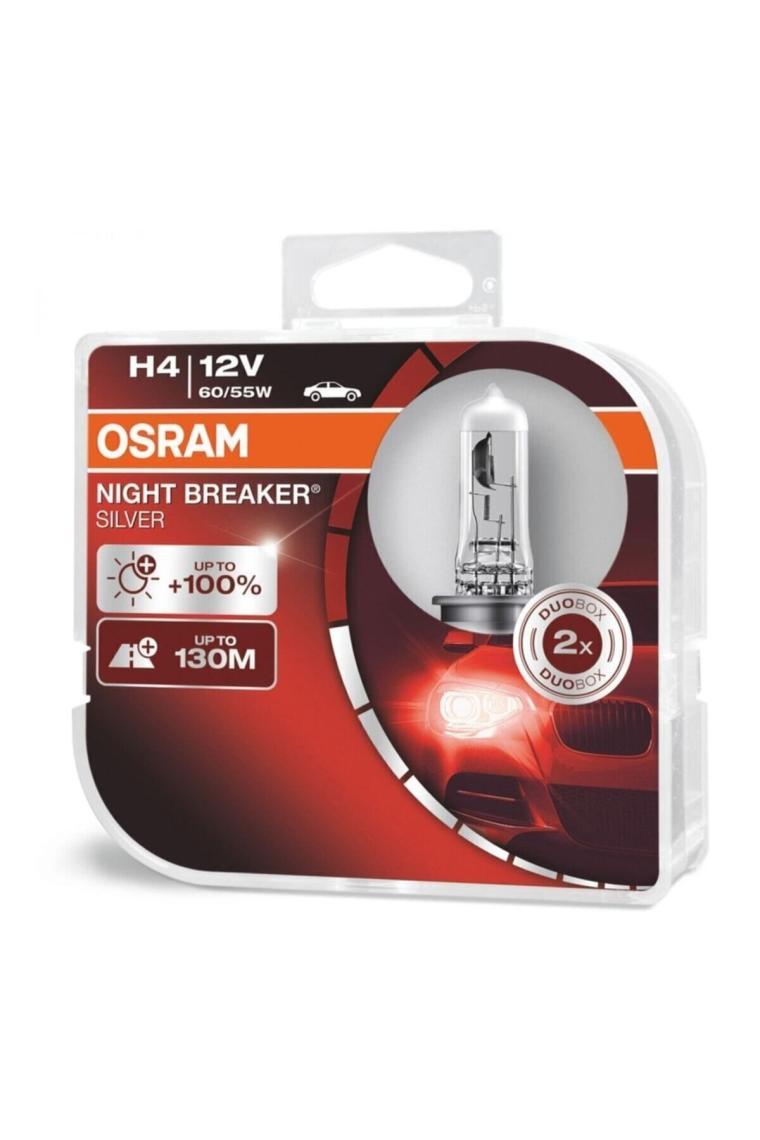 Night Breaker Silver H4 Ampul 64193nbs +100% Fazla Işık
