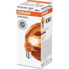 Osram 7507 PY21W 93 Turuncu Sinyal Ampul 12V 21W 10 Adet Tek Duy Çapraz Tırnak