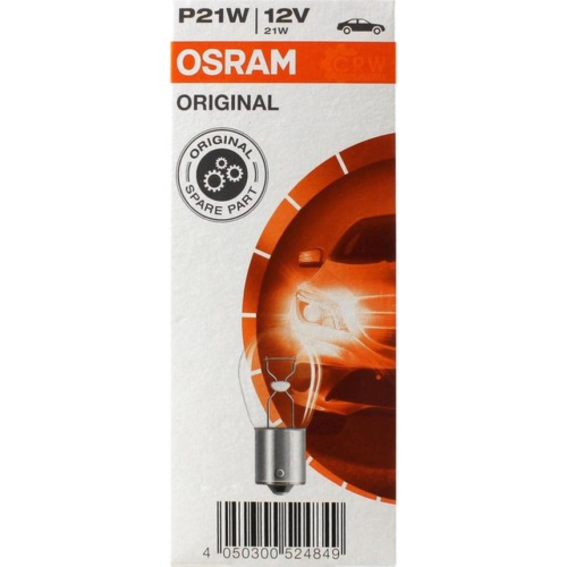 Osram 7506 93 Ampul 12 Volt P21W 12V 21W 10 Adet