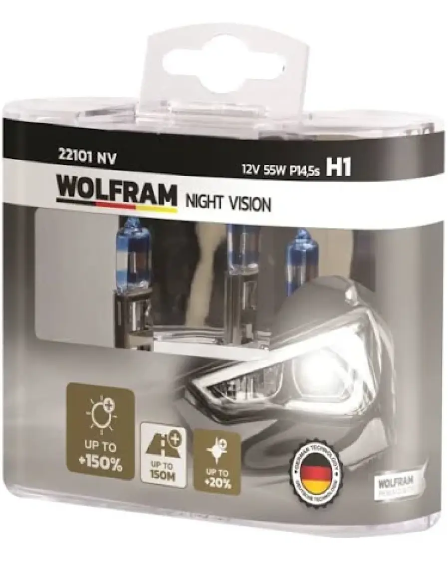 Wolfram H1 Night Vision 12V 55W P14,5S