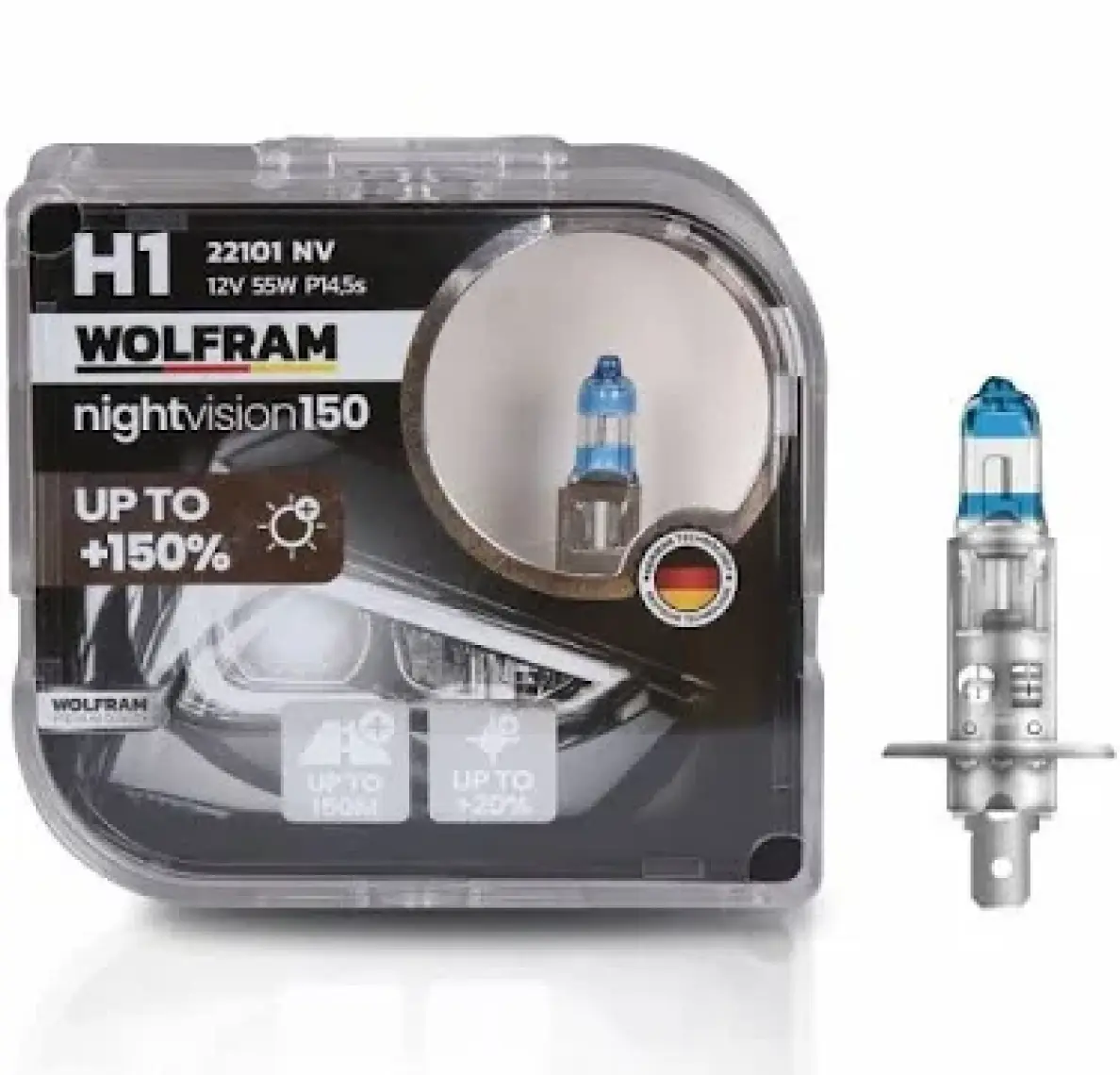 Wolfram H1 Night Vision 12V 55W P14,5S