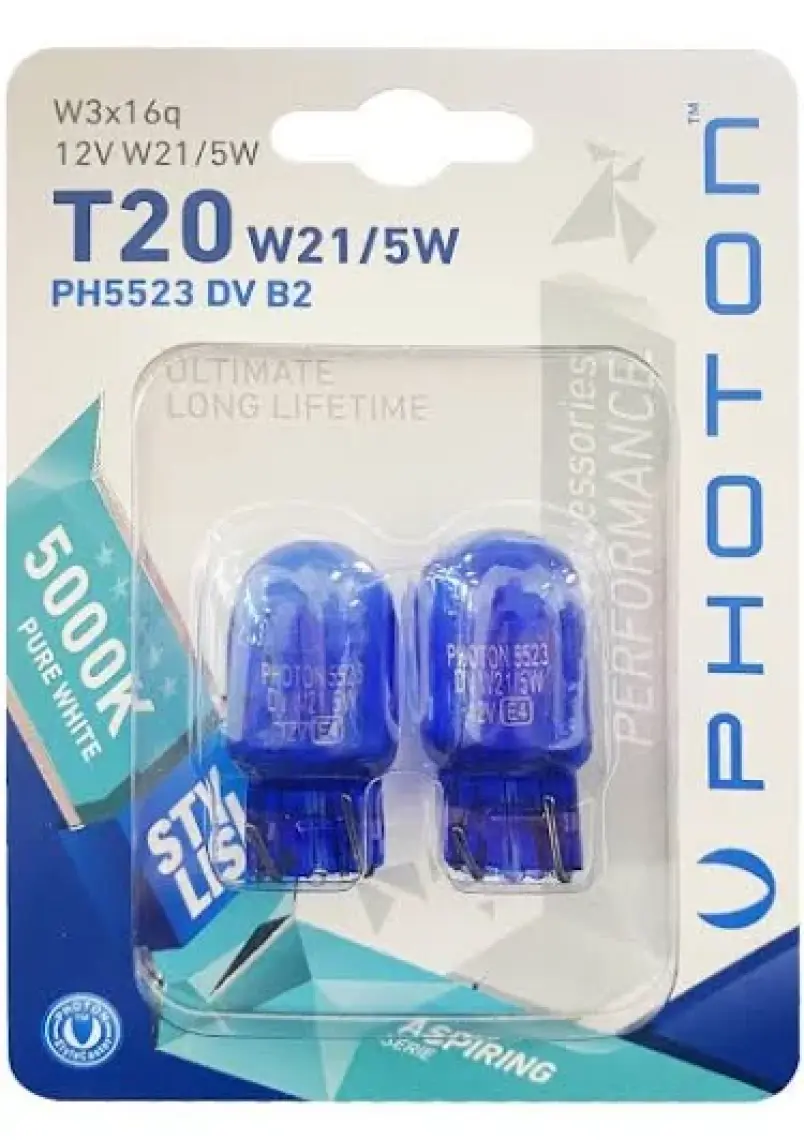 Photon T20 21/5W 12V Çift Devre Diamond Vision