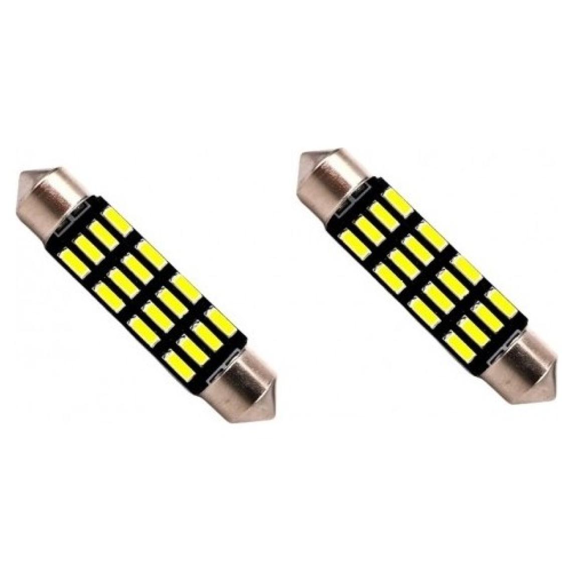 Fardoktoru 41MM Beyaz 16 Smd Sofit Oto LED Ampulü