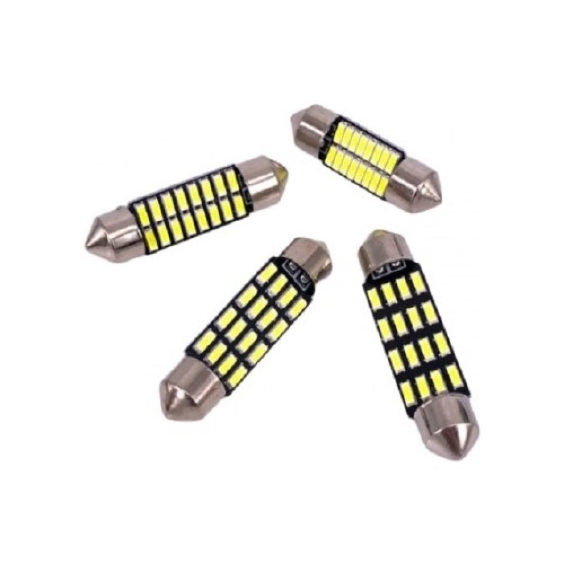 Fardoktoru 41MM Beyaz 16 Smd Sofit Oto LED Ampulü