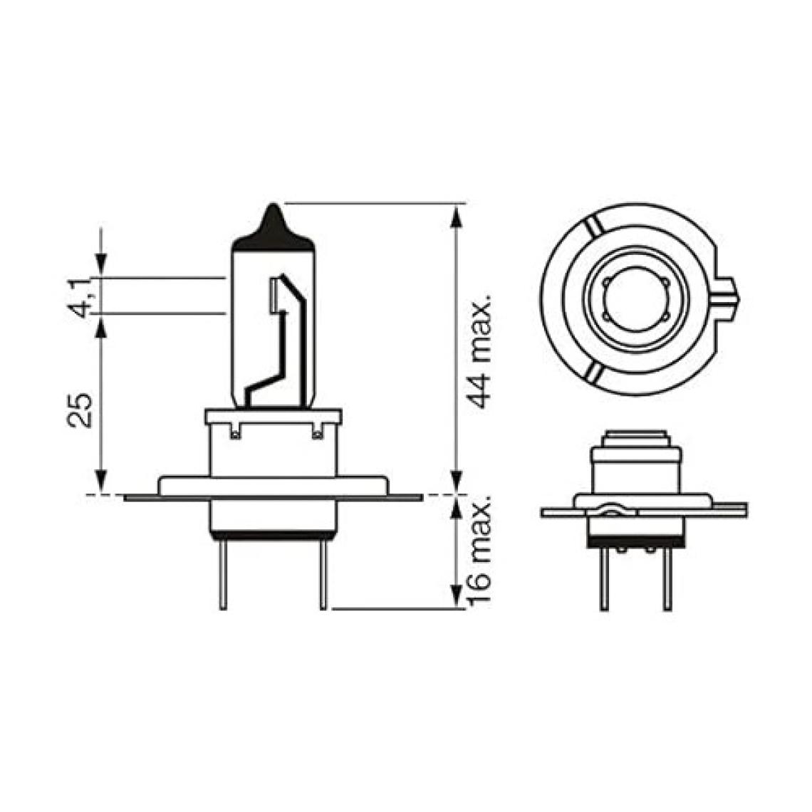Bosch H7 Gigalight Plus 120 Ampul Seti