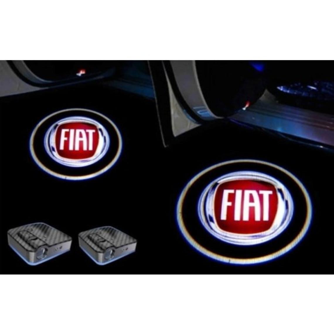 İmza Fiat Araçlarına Kapı Altı LED Logo Mesafe Sensörlü Yeni Nesil