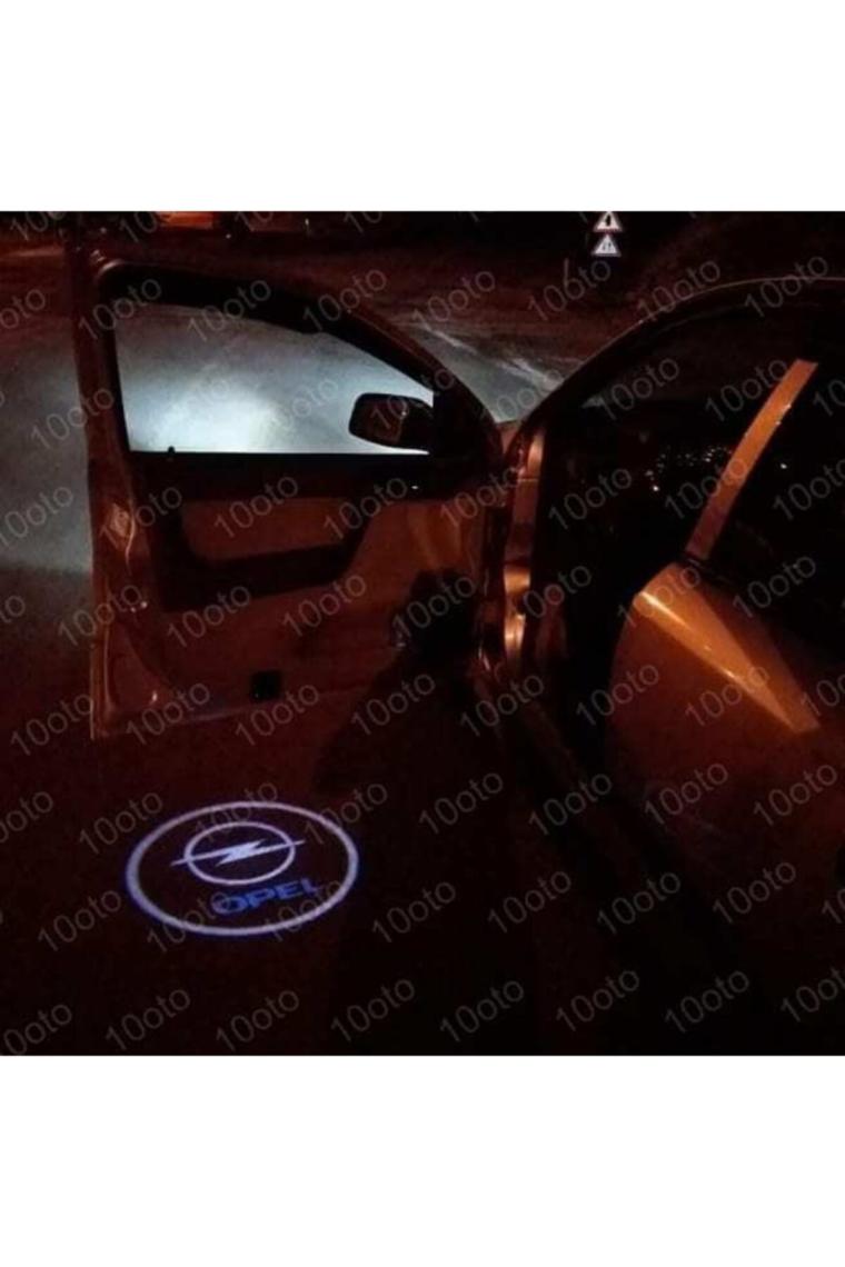 10oto Kıa Pilli Mesafe Sensörlü Kapı Altı Logo Yapıştırmalı