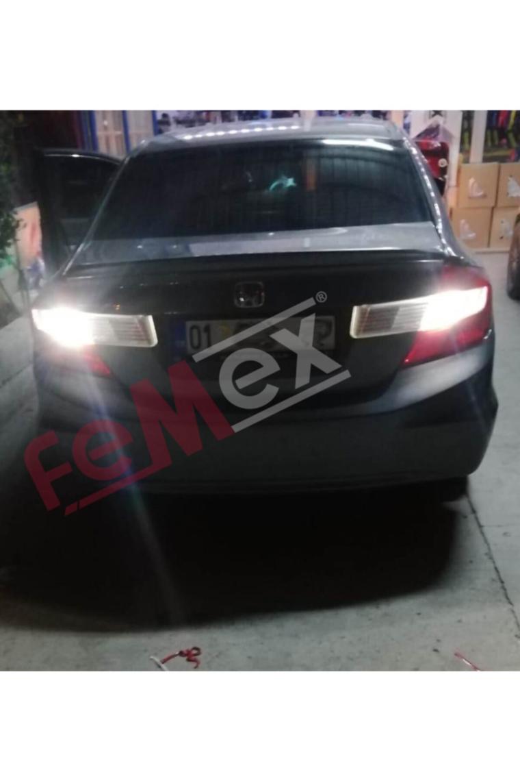 Femex Honda Civic Fb7 Geri Vites LED Ampulu Femex Platinum W21W T20
