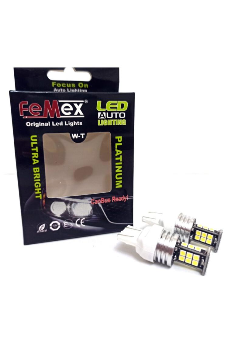 Femex Honda Civic Fb7 Geri Vites LED Ampulu Femex Platinum W21W T20