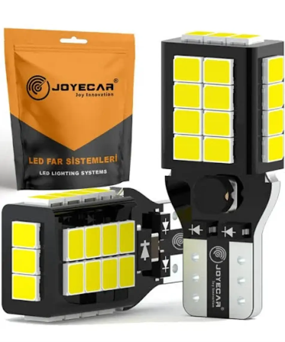 Joyecar T15 W16W 921 Canbuslu Geri Vites Led Far Beyaz