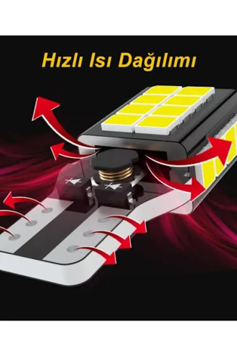 Joyecar T15 W16W 921 Canbuslu Geri Vites Led Far Beyaz