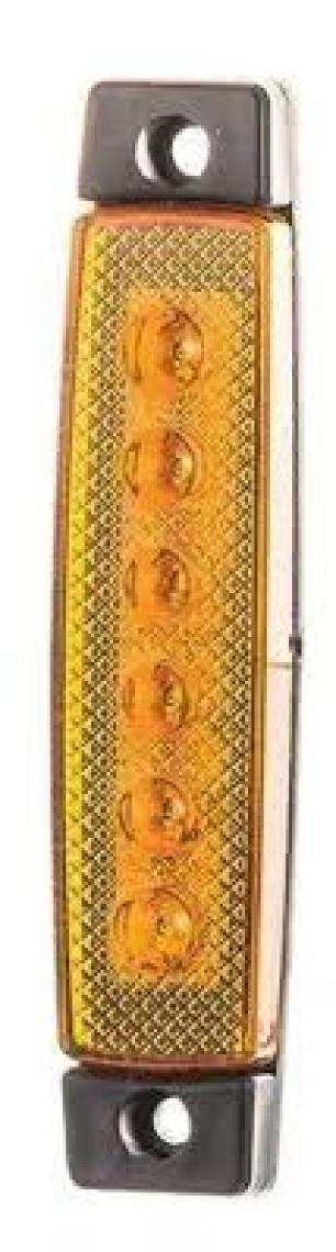 Emir Parmak 6 LED Lamba Sarı 12V-24V - 10'lu