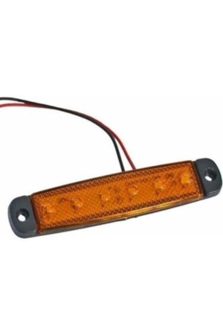 Emir Parmak 6 LED Lamba Sarı 12V-24V - 10'lu