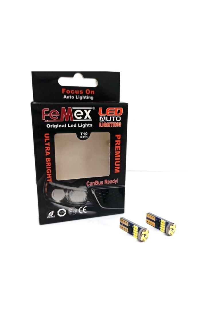 Femex Hyundai Accent Elantra Getz I10 I20 I30 Tucson LED Plaka Ampulu Femex Premium