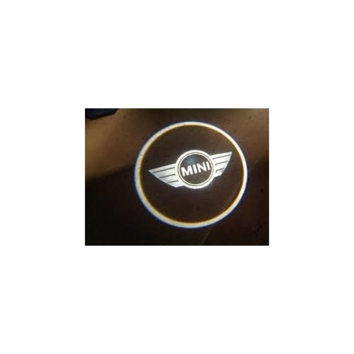 Femex Mini Cooper Araçlar Için Geçmeli Soketli Kapı Altı LED Logo