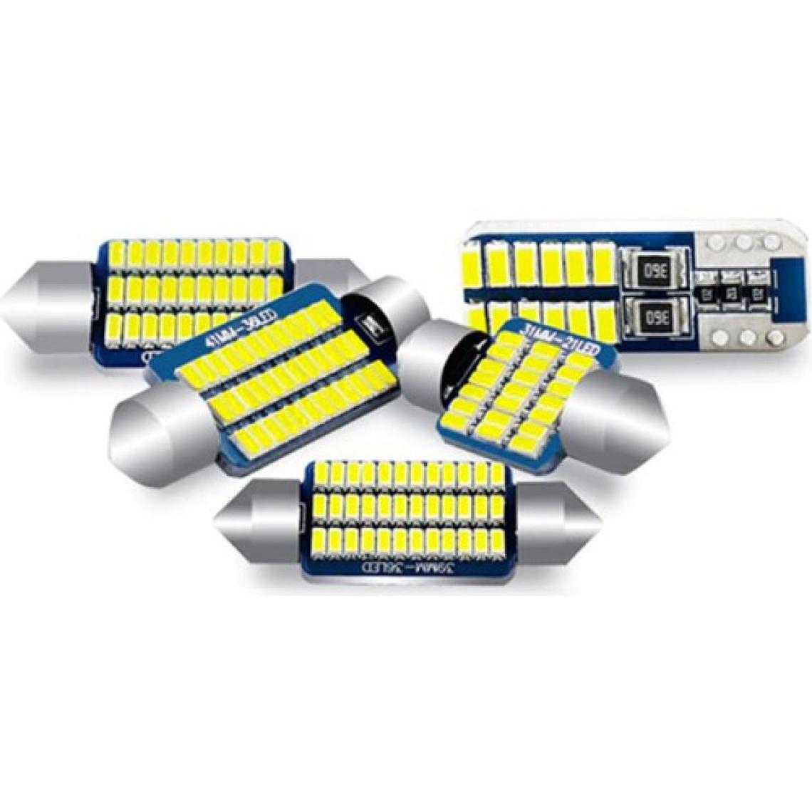 Femex Peugeot Rifter Araçlar Için LED Iç Aydınlatma Ampul Seti Femex Parlak Beyaz