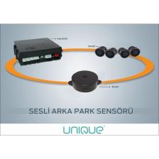 UNIQUE ® Park Sensörü Ses İkazlı Tip 19 mm Siyah Sensör
