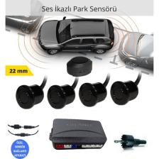 Schumi Guard Park Sensörü Soketli Ses Ikazlı Siyah (22MM)