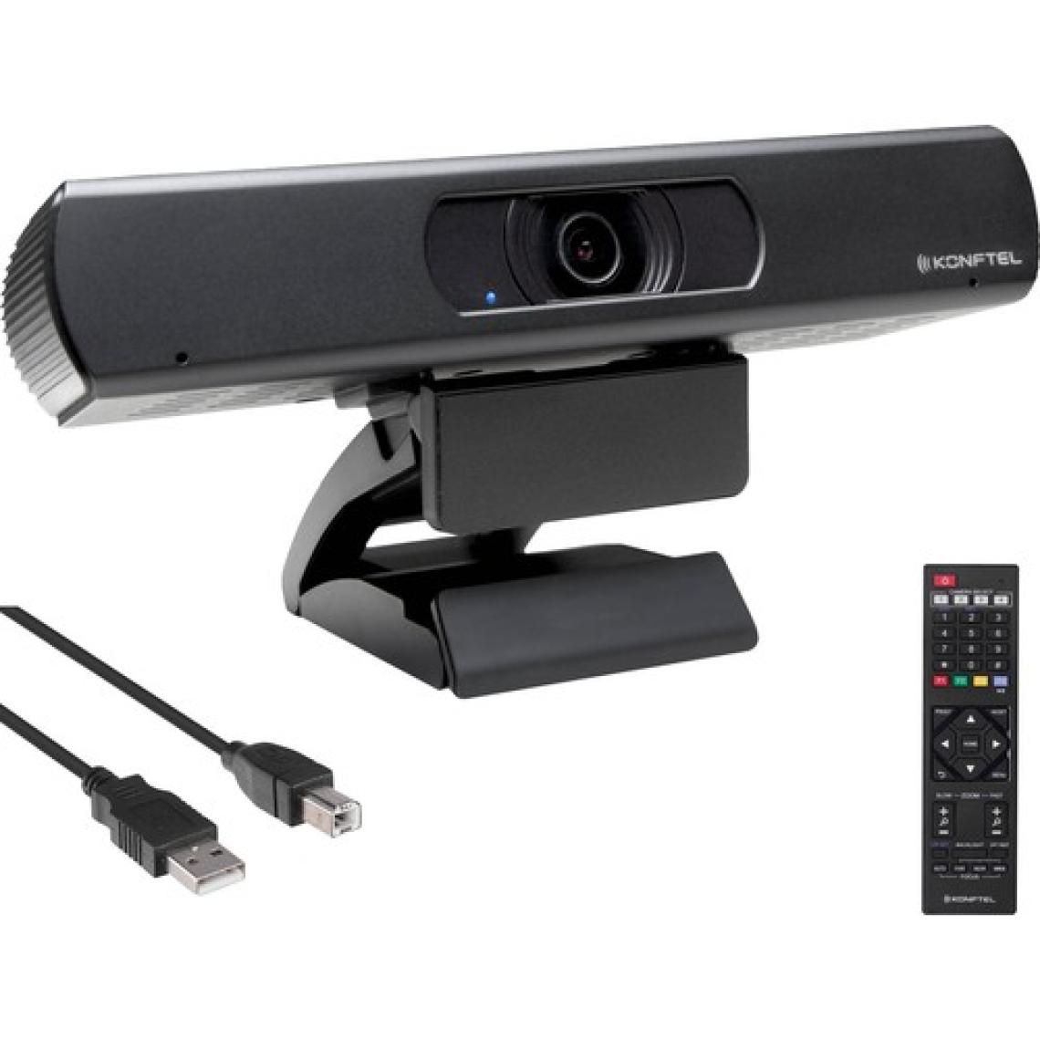 Konftel CAM20 Eptz 4K Ultra Hd USB Auto Framing 8x Dijital Yakınlaştırmalı Uzaktan Kumandalı Webcam Pc Kamera