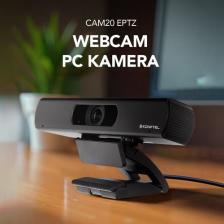 Konftel CAM20 Eptz 4K Ultra Hd USB Auto Framing 8x Dijital Yakınlaştırmalı Uzaktan Kumandalı Webcam Pc Kamera