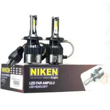 H4 Led Xenon Far Aydınlatma Seti Şimşek Etkili Evo 8000lm