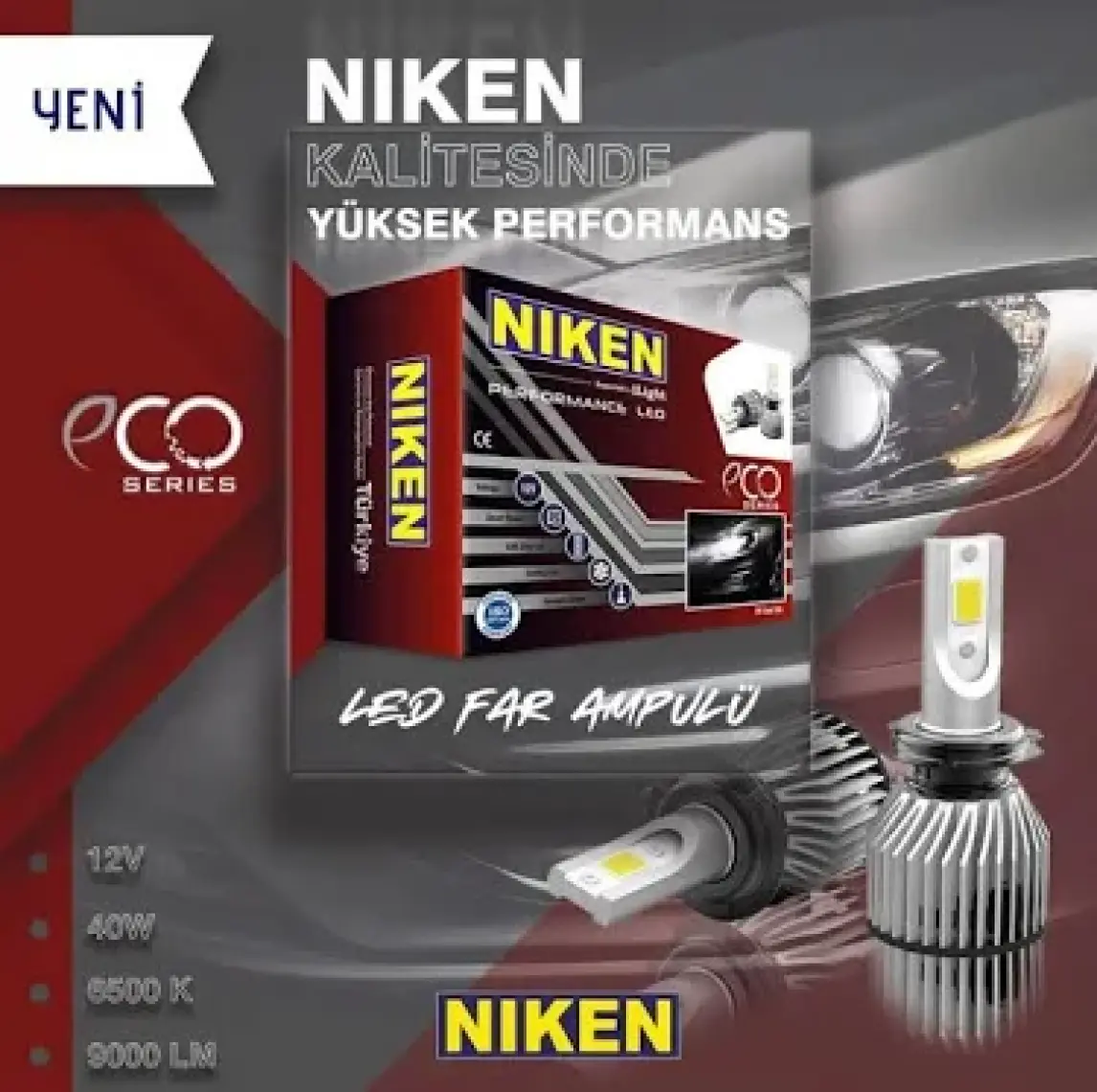 Niken Eco Serisi H7 LED Headlight