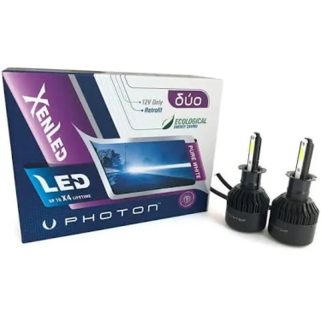 Photon Duo H1 Şimşek Etkili Xenon LED H1