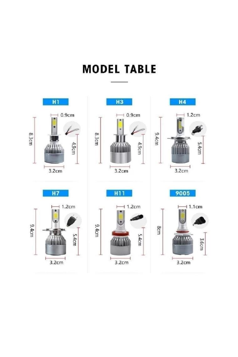 Apexi H7 Beyaz LED Xenon Far Ampulü Şimşek Etkili Güçlü Işık Gücü