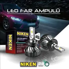 Niken Evo Serisi Led Xenon Far Ampulu H7 / H4 / H11 / H1 / H10 / 9005 / 9006 / H15