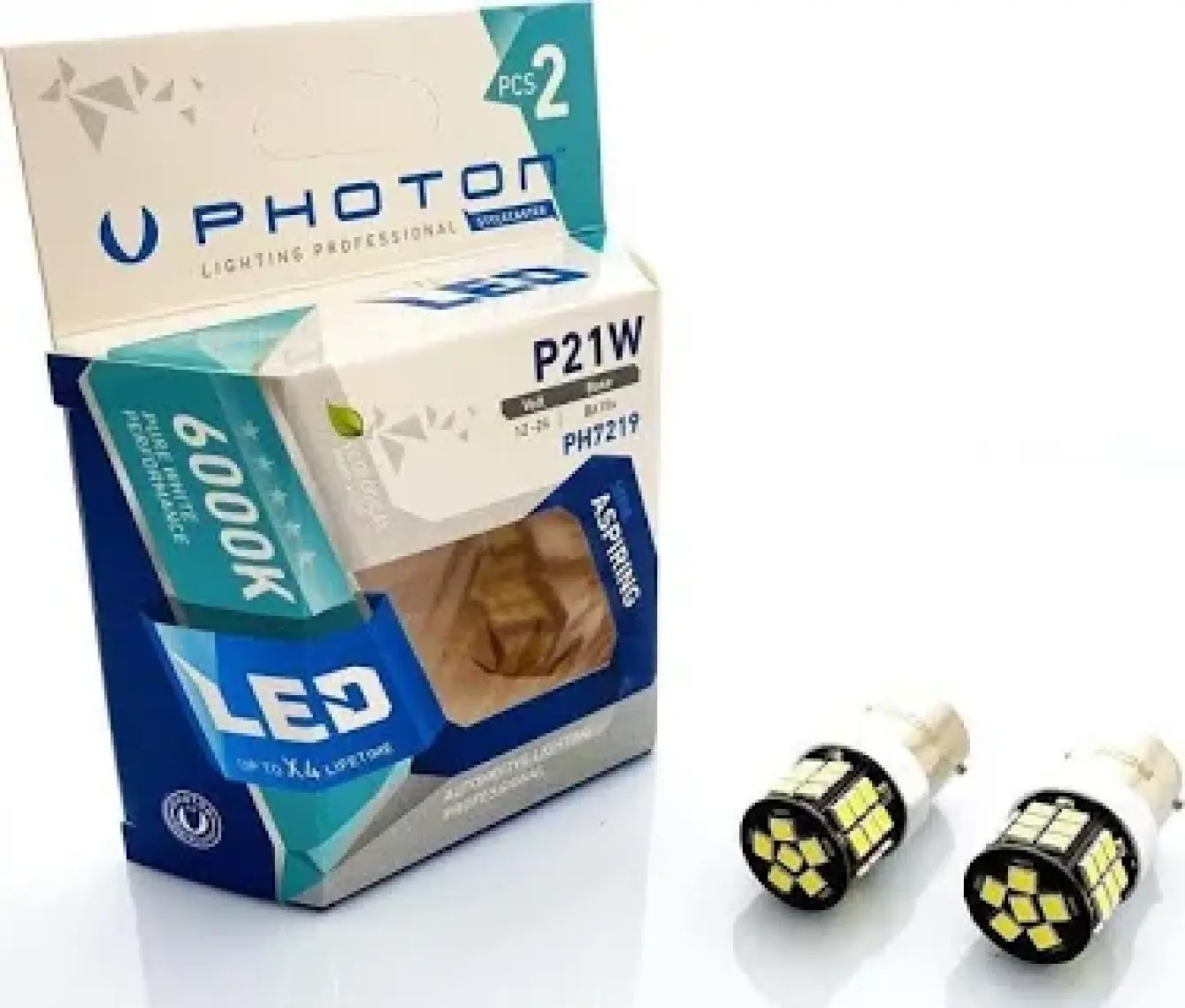 Photon P21W Tek Duy Beyaz LED Oto Ampul  PH7219