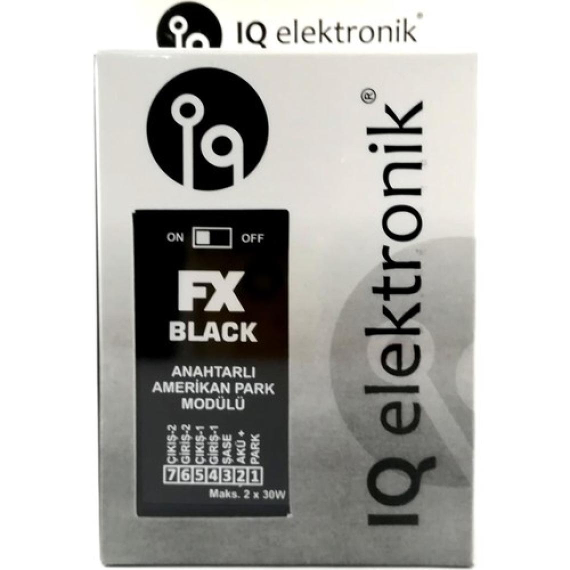 IQ Elektronik Iq Ayarsız Anahtarlı Amerikan Park Modulü Fx Black