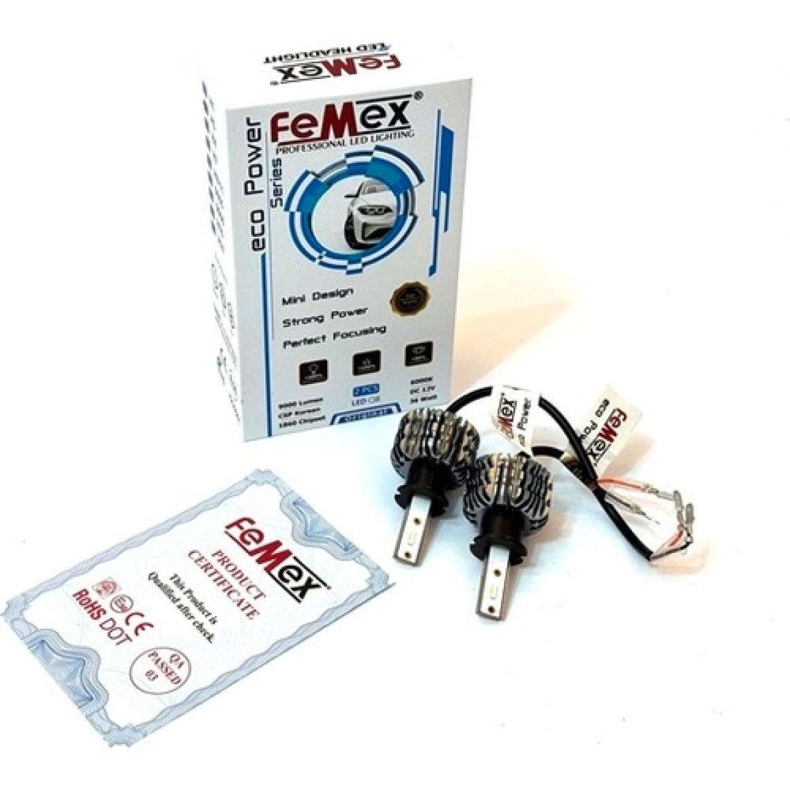 Femex Eco Power H3 Simsek Etkili Zenon Csp LED Xenon LED Headlight