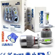 C9 Bosx Beyaz Vision Led / Xenon Far Ampulü 4400LM 6000K H4
