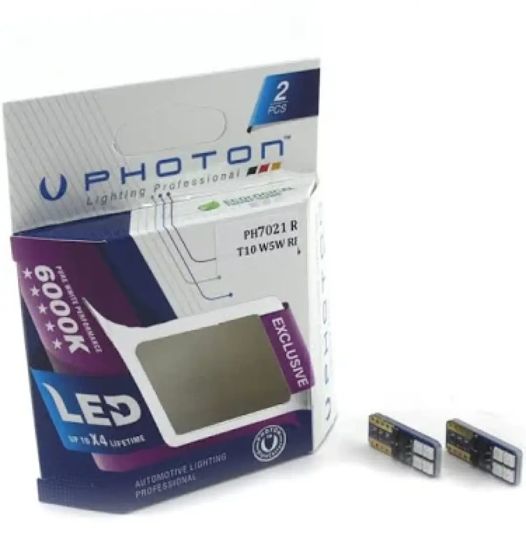 Photon W5W T10 Ph7021 Can-Bus Özel Plaka Led