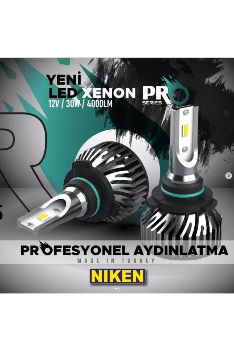 Niken Evo Serisi Led Xenon Far Ampulu H7 / H4 / H11 / H1 / H10 / 9005 / 9006 / H15