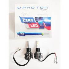 Replax Photon Zero H1 H3 H4 H7 H8 H9 H11 H27 Hb3 9005 Hb4 9006+3 Plus Fansız LED Xenon Buz Beyaz 12V-24V Uyumlu 6000 Kelvin
