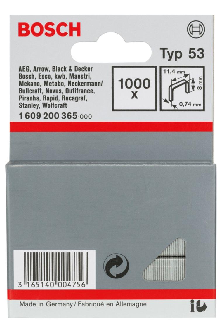 Zımba Teli Tip 53 11,4*0,74*8 Mm