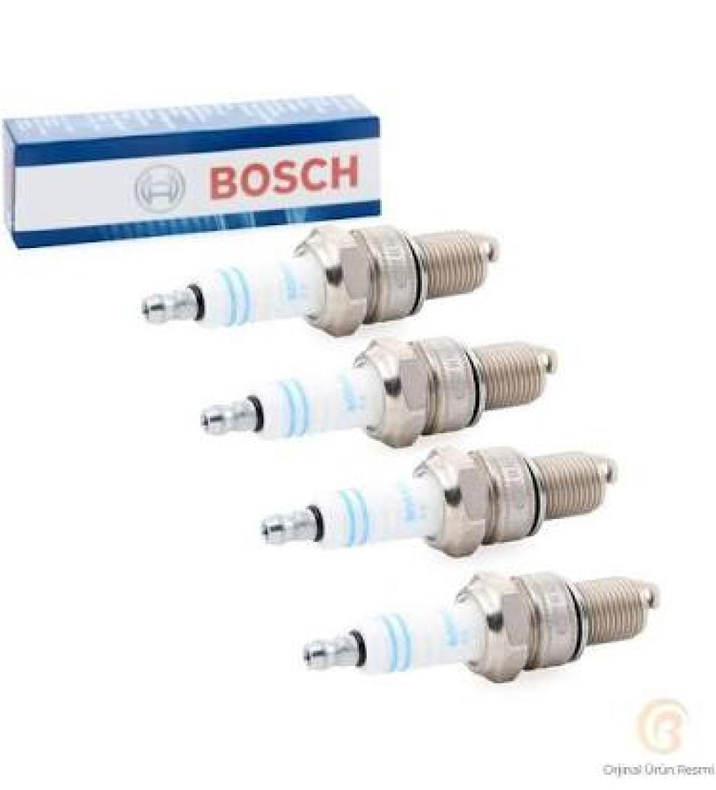 Bosch Tofaş-Fiat 4'lü Buji Seti (0242240592)-WR6DC