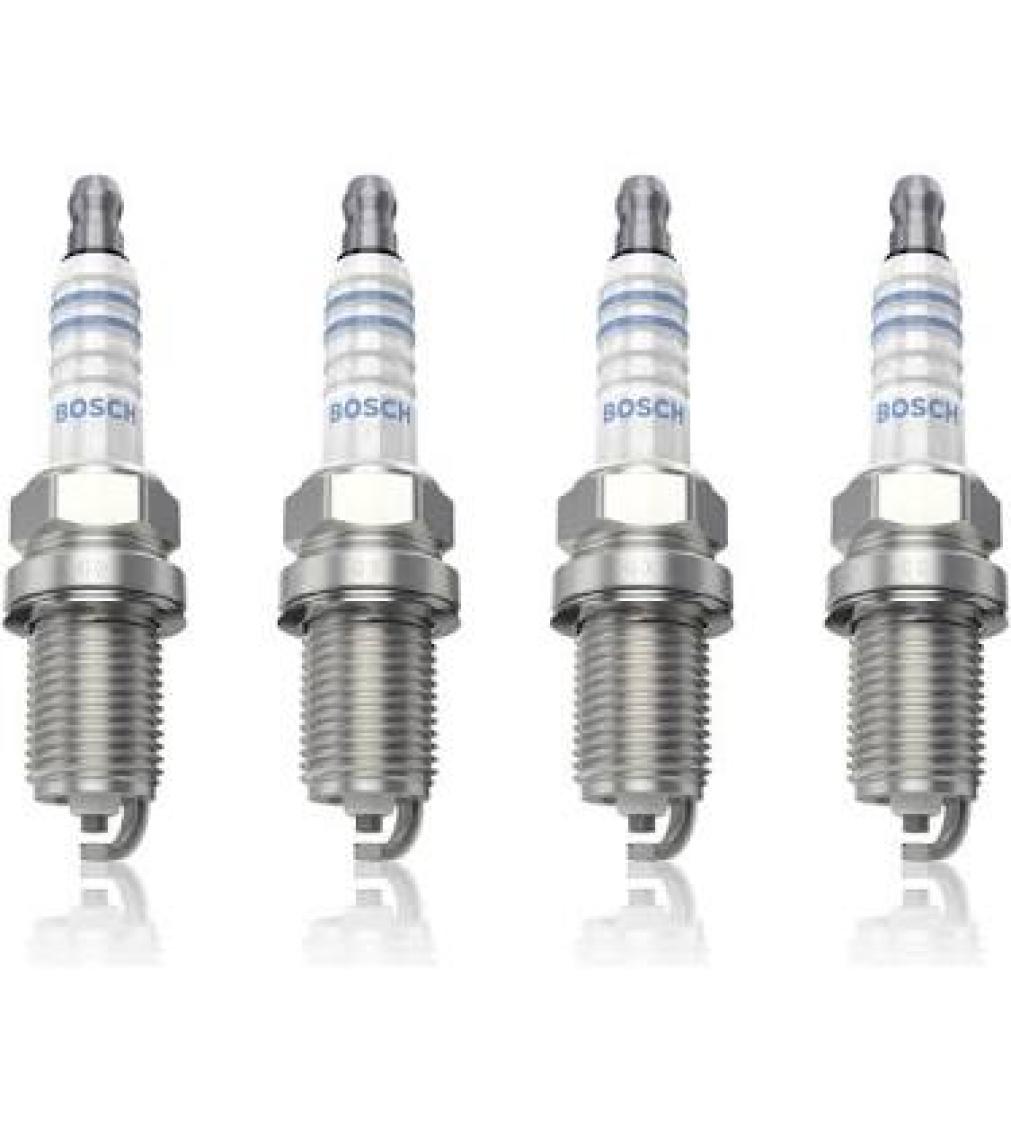 Bosch Renault-Peugeot-Citroen 4'lü  Buji seti (0242235666)-FR7DC