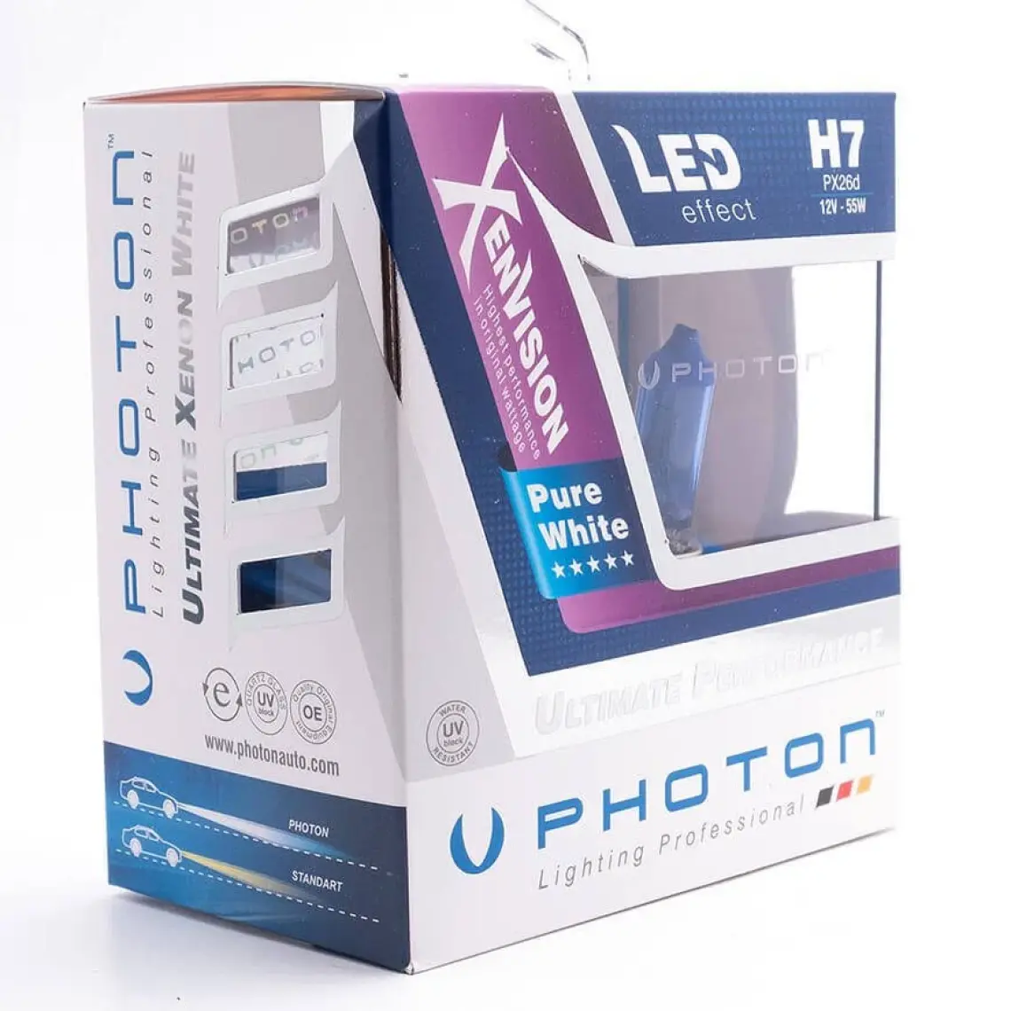Photon H7 12V 55W 5000K Diamond Vision