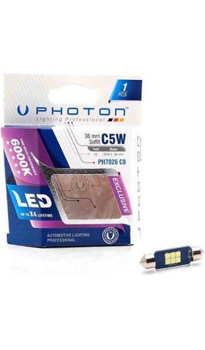 Photon C5W 12-24V 36mm Sofit Exclusive Serisi Can-Bus Led PH7026